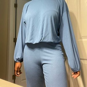 Zara blue two piece set